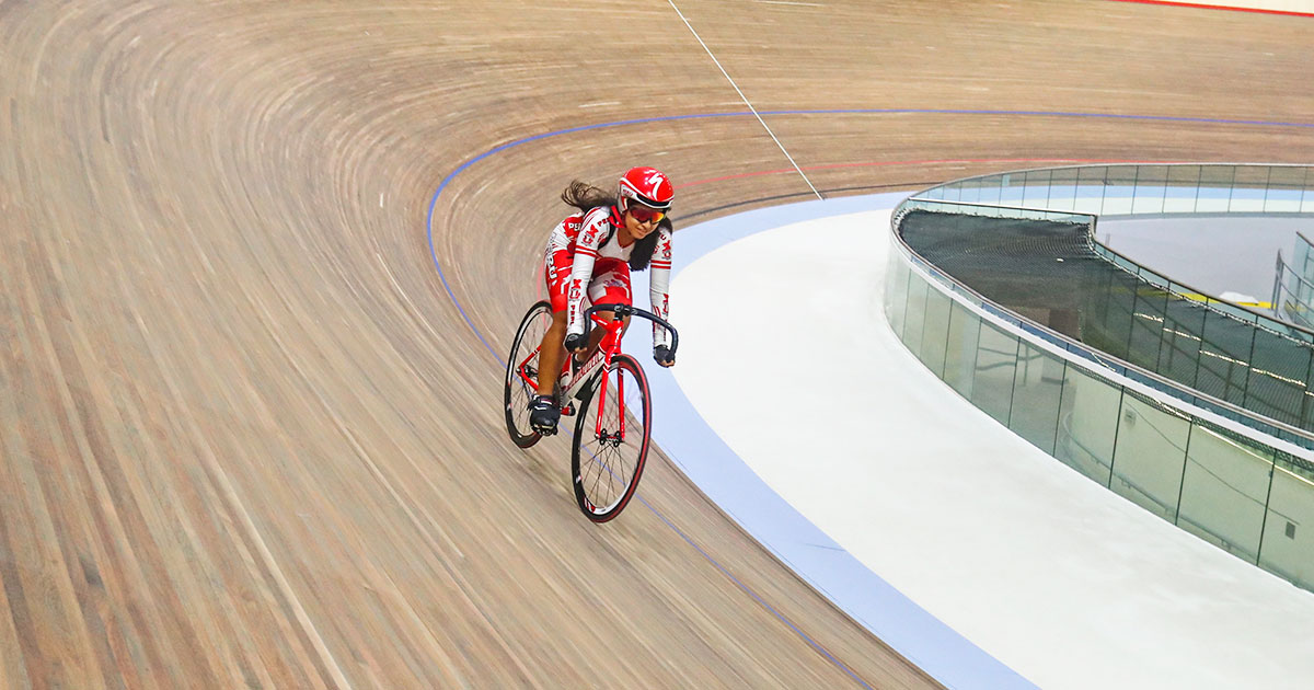 VIDENA’s velodrome was built with African wood