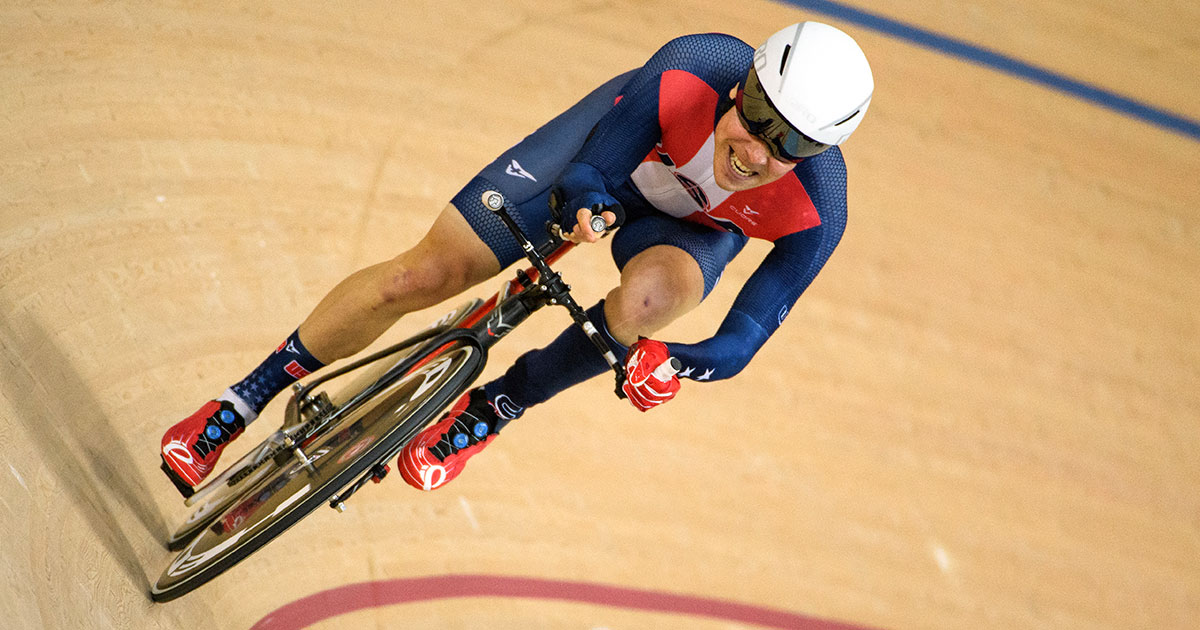 William Lister, Para ciclista estadounidense, en los Juegos Paralímpicos 2016