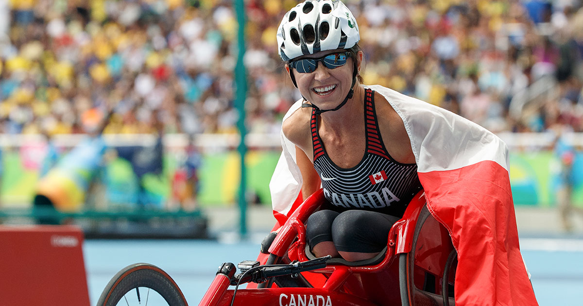 Michelle Stilwell, Para atleta canadiense, en los Juegos Paralímpicos 2016