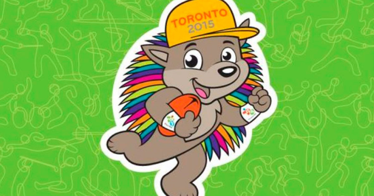 Pachi, un erizo, fue la mascota oficial de Toronto 2015