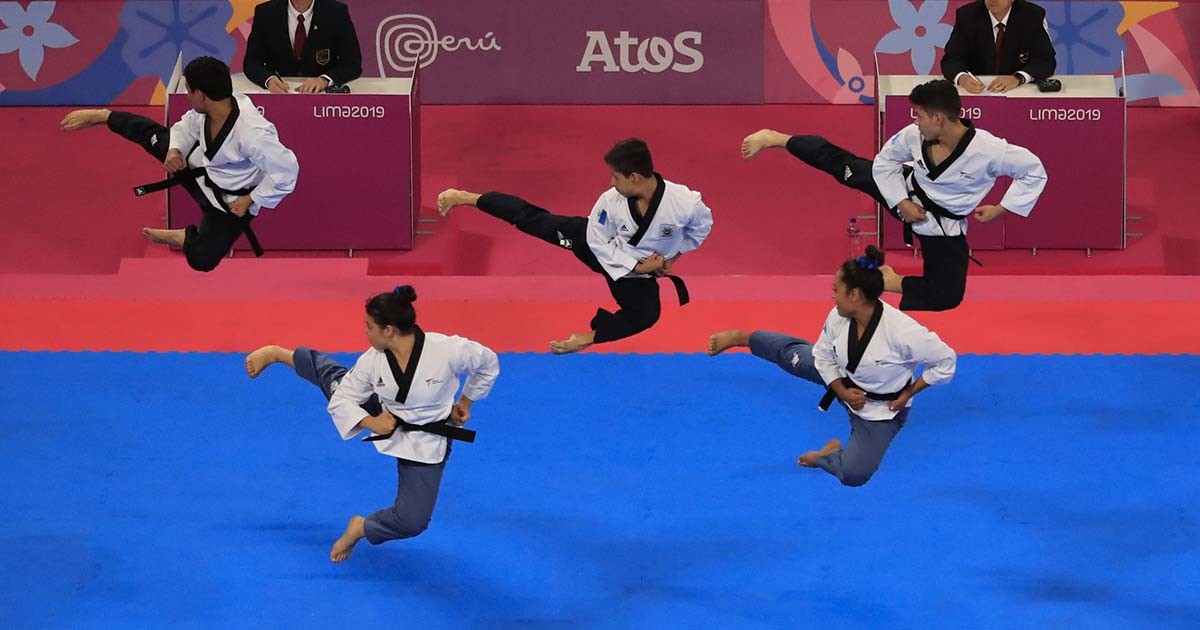 El regreso del Poomsae, en taekwondo y las katas, en karate, fueron los más esperados en los Juegos Panamericanos Lima 2019