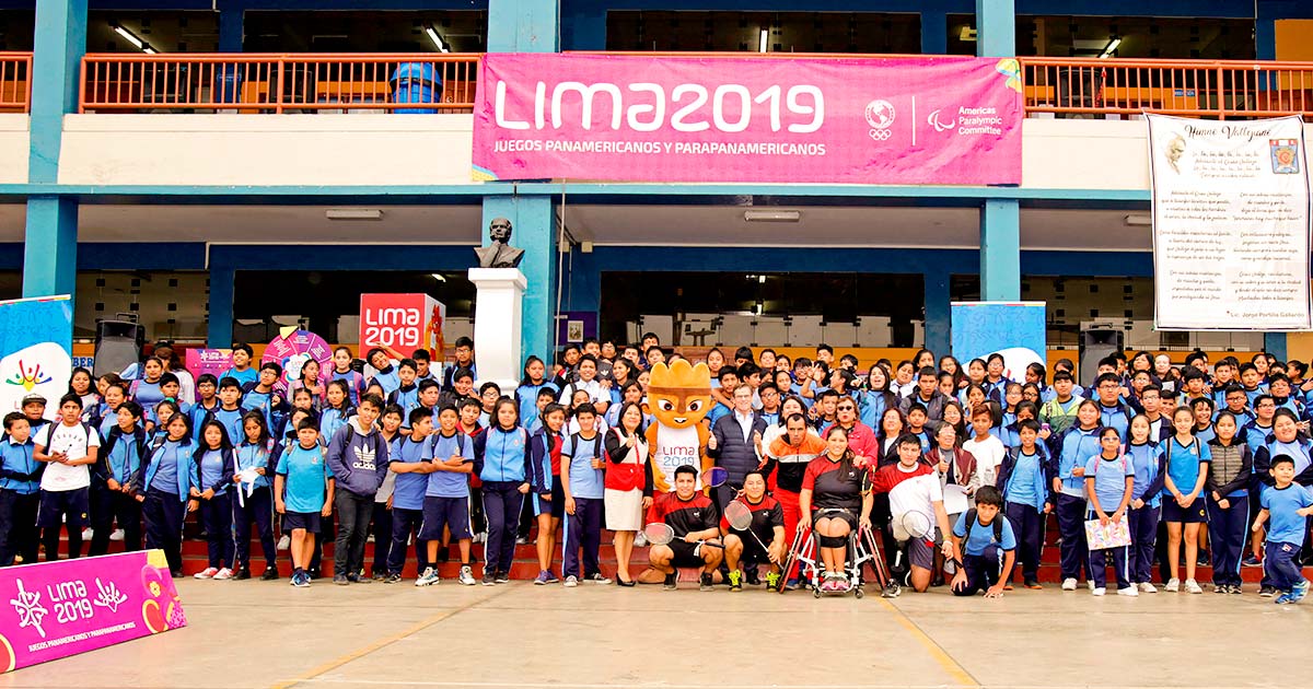 Campaña Soy Lima 2019 en el Colegio César Vallejo de La Victoria