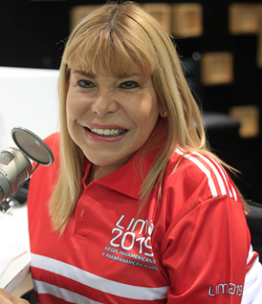Gina Parker, embajadora de Lima 2019