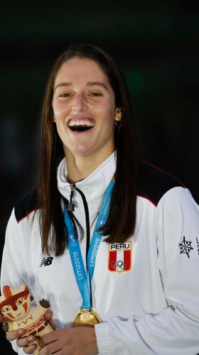 La deportista logró en Lima 2019 su segundo oro consecutivo en los Juegos Panamericanos en Esquí acuático.