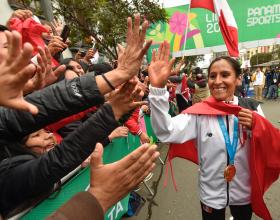 La medallista de oro en el Maratón de Lima 2019 recordó sus duros inicios y los buenos recuerdos de los Juegos Panamericanos. 