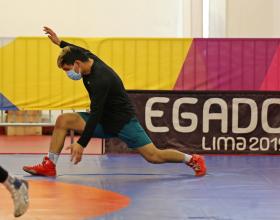 Luchador peruano entrena en la VIDENA y se prepara para sus primeros Juegos Olímpicos