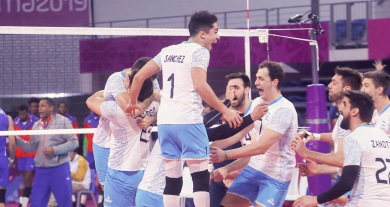 Cubans could not beat Argentinians, who took the gold home in the last men’s volleyball match of the Lima 2019 Games