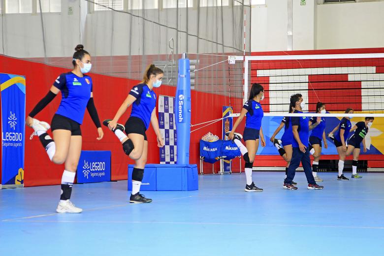 Moderno Polideportivo 1 recibe a la Sub 16 dirigida por Gina Torrealva y a la Sub 20 de Natalia Málaga