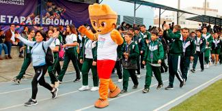 Milco en la Etapa Regional de los Juegos Nacionales Deportivos Escolares