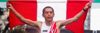 Maratonista Cristian Pacheco también rompe Récord Panamericano con 2:10:41