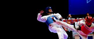 Para taekwondo, para deporte de Lima 2019