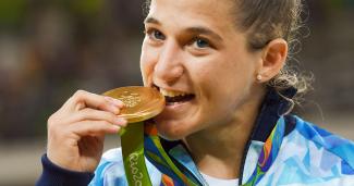 Paula Pareto, medalla de oro en Río 2016