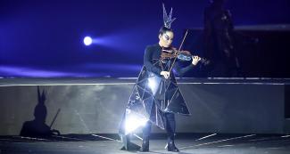 Pauchi Sazaki was one of the artistic talents of the Opening Ceremony