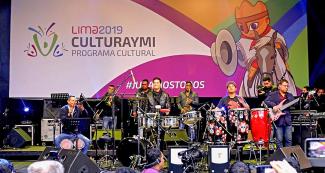 Siete artistas sobre el escenario en el show musical del Culturaymi del 4 de agosto en Lima 2019