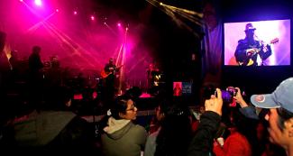 El público demuestra su emoción ante espectáculo musical del Culturaymi del día 10 de agosto en Lima 2019