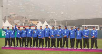 US team won a silver medal in the Lima 2019 softball event held at the Villa María del Triunfo Sports Center 