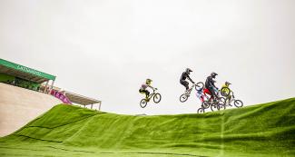 Las competencias de BMX de Lima 2019 se ejecutaron en la Costa Verde de San Miguel frente a un público atento y captivado