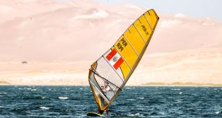 Peruvian Alessio Botteri won the Lima 2019 sailing qualifying competition held at the Paracas Bay