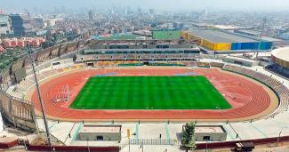 Vista aérea del Estadio Atlético de la VIDENA