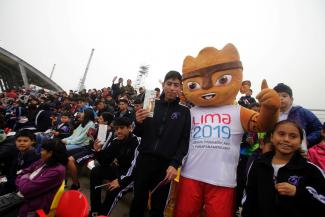 Gracias a la segunda etapa de la campaña “Soy Lima 2019”, la organización de los Juegos les entregó gratuitamente las entradas para que vieran diversas competencias.