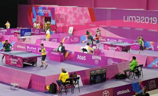El 22 de agosto del año pasado, arrancó el certamen internacional con el Para tenis de mesa en el nuevo el Polideportivo 3 de la VIDENA.