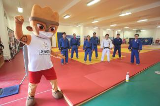 Polideportivo 2 destaca por sus buenas condiciones, lo que permite elevar la competitividad de judocas