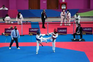 Polideportivo 3 de la VIDENA acoge el primer ranking nacional de Taekwondo Kyorugi 2021