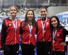 Con 18 medallas para Perú finaliza Sudamericano Juvenil de Deportes Acuáticos “Perú Bicentenario 2021”