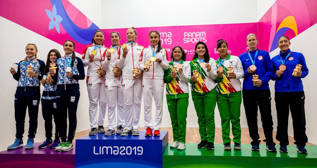 Argentina, México, Bolivia y EE. UU., consiguieron levantar medallas de plata, oro y bronce, en los Juegos Lima 2019, en la Villa Deportiva Regional del Callao